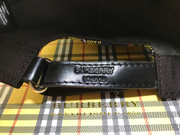 ブランド帽子角部分ディテール